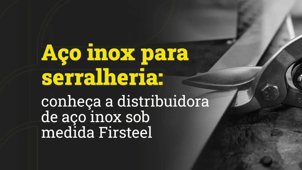 aco-para-serralheria Estoque de uma distribuidora de aço para serralheria